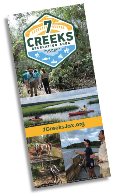 7 Creeks tiny brochure graphic